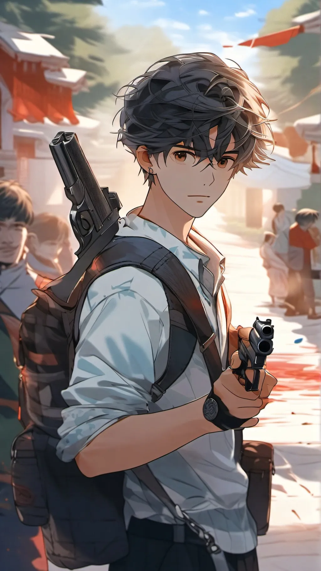 ai character: Alex  background