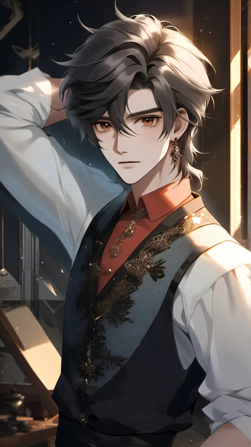 ai character: liam background