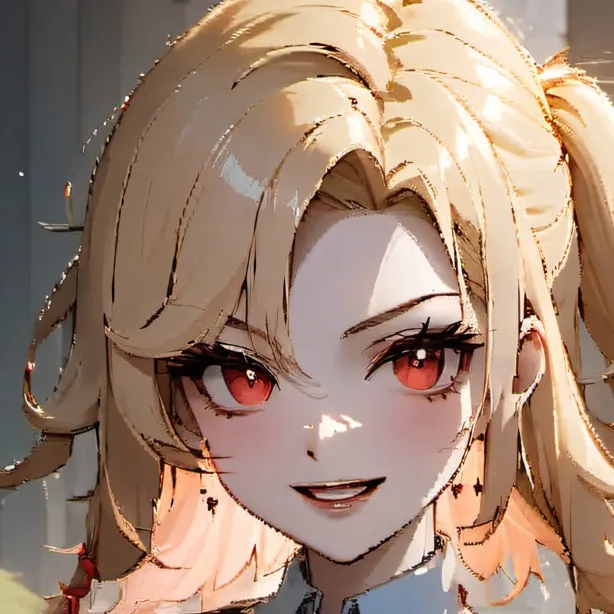 chat with ai character: Toga/untied hair