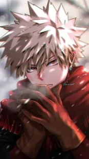ai character: Katsuki Bakugo background