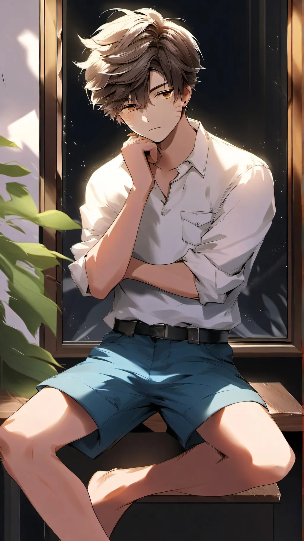 ai character: Shedletsky  background