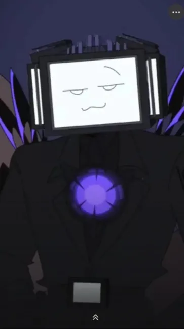 ai character: titan tv man background