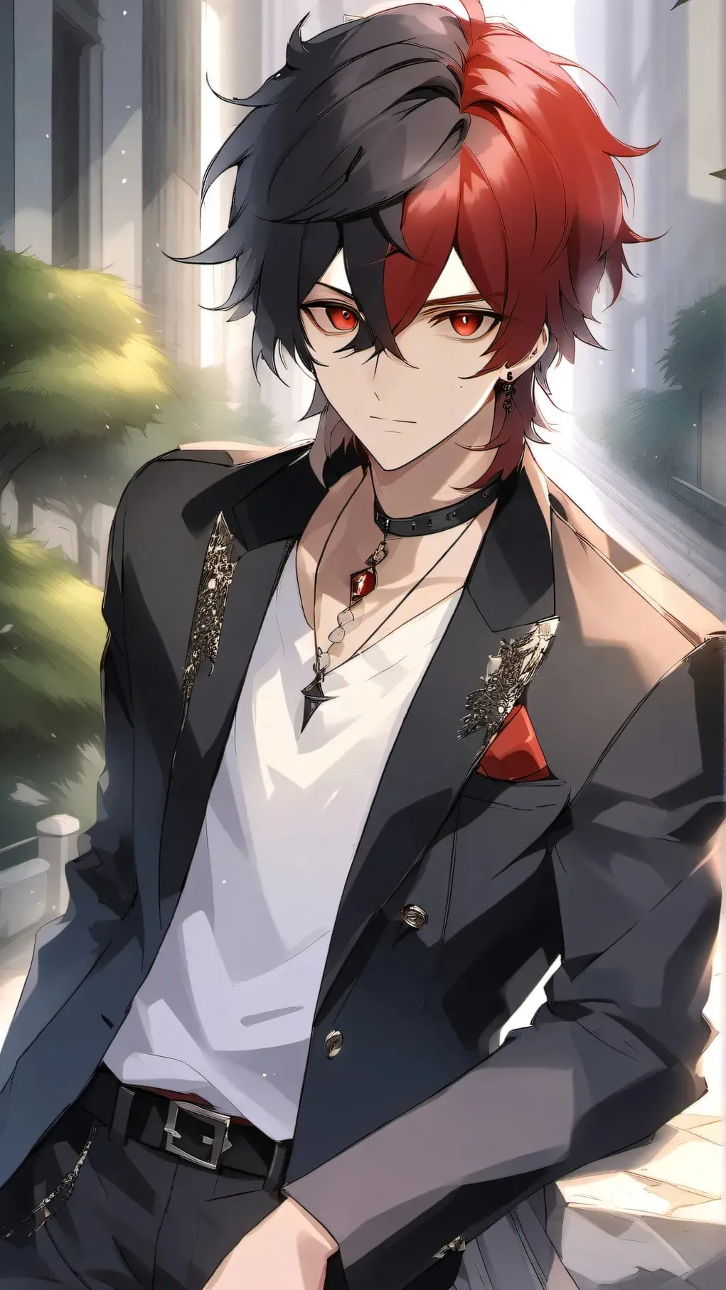 ai character: Ollie Hitazaki  background