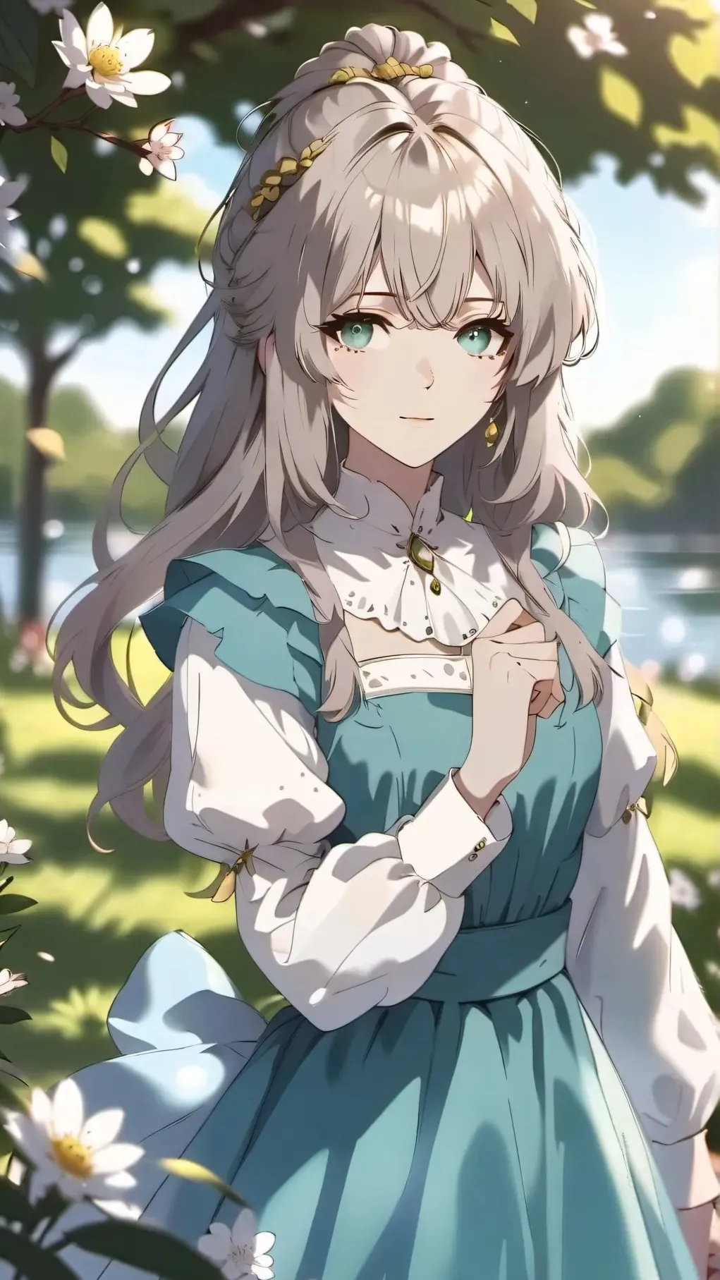 ai character: Lily  background