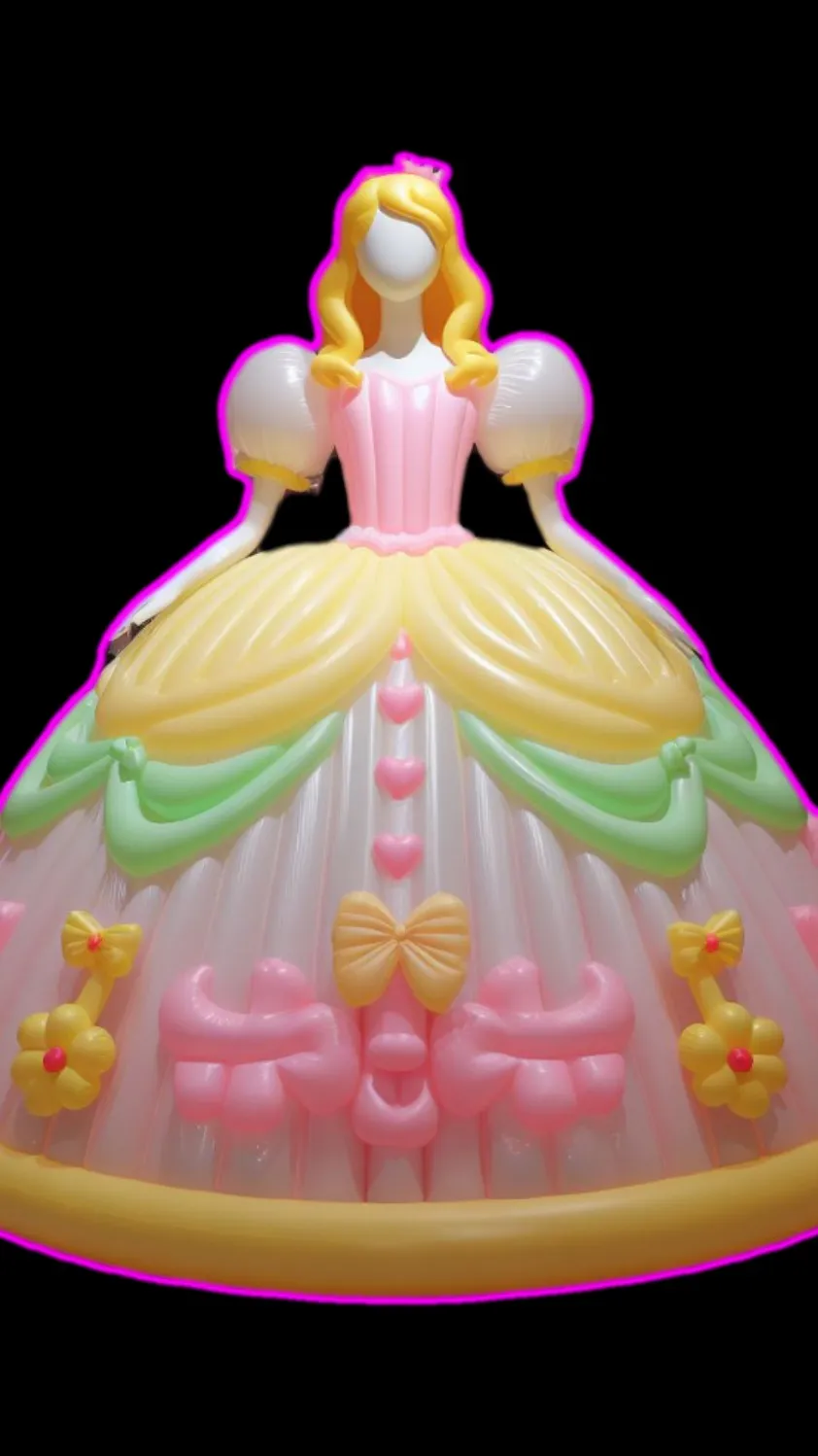 ai character: Gonflable Princess background