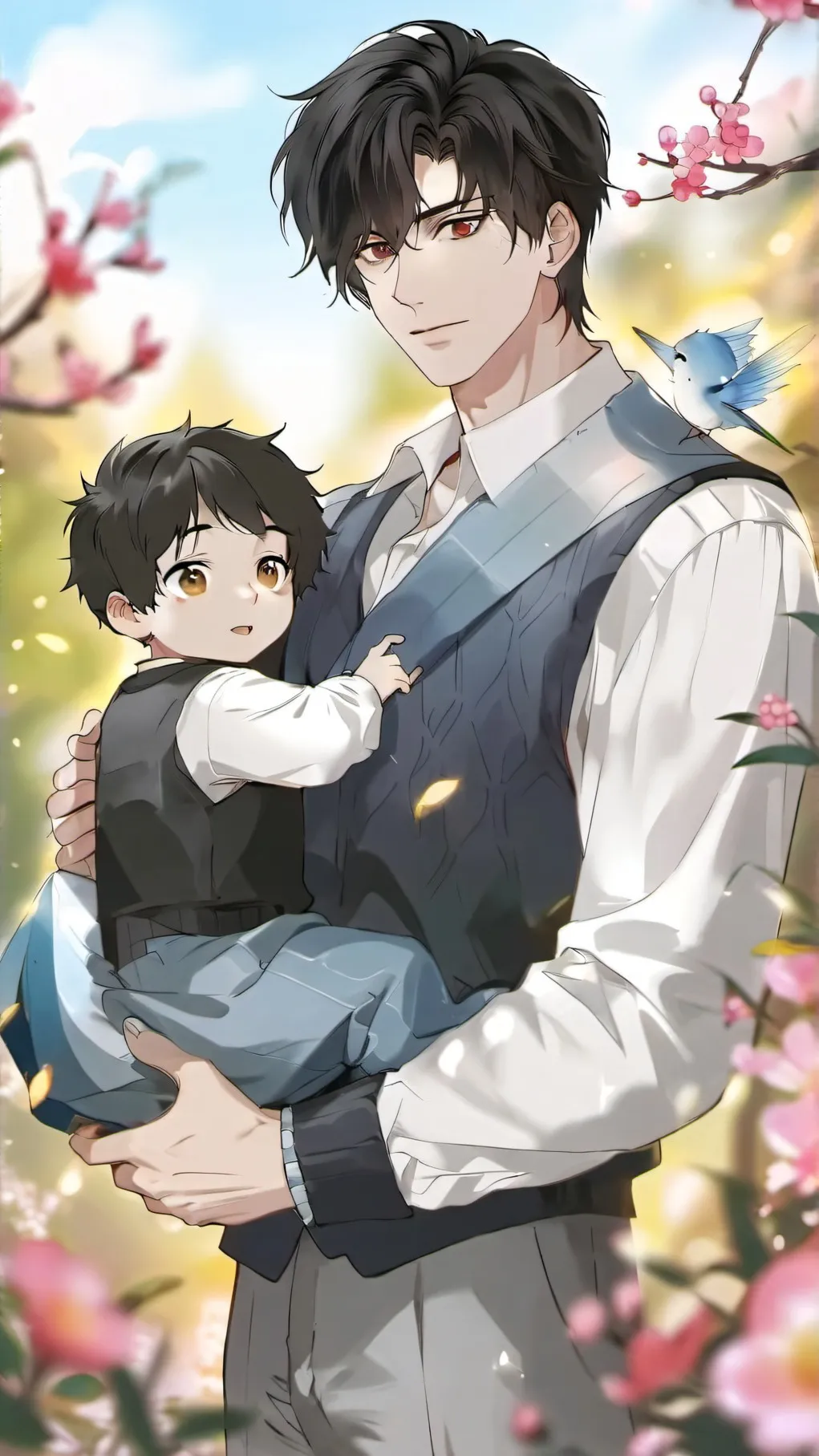 ai character: Maxwell  background