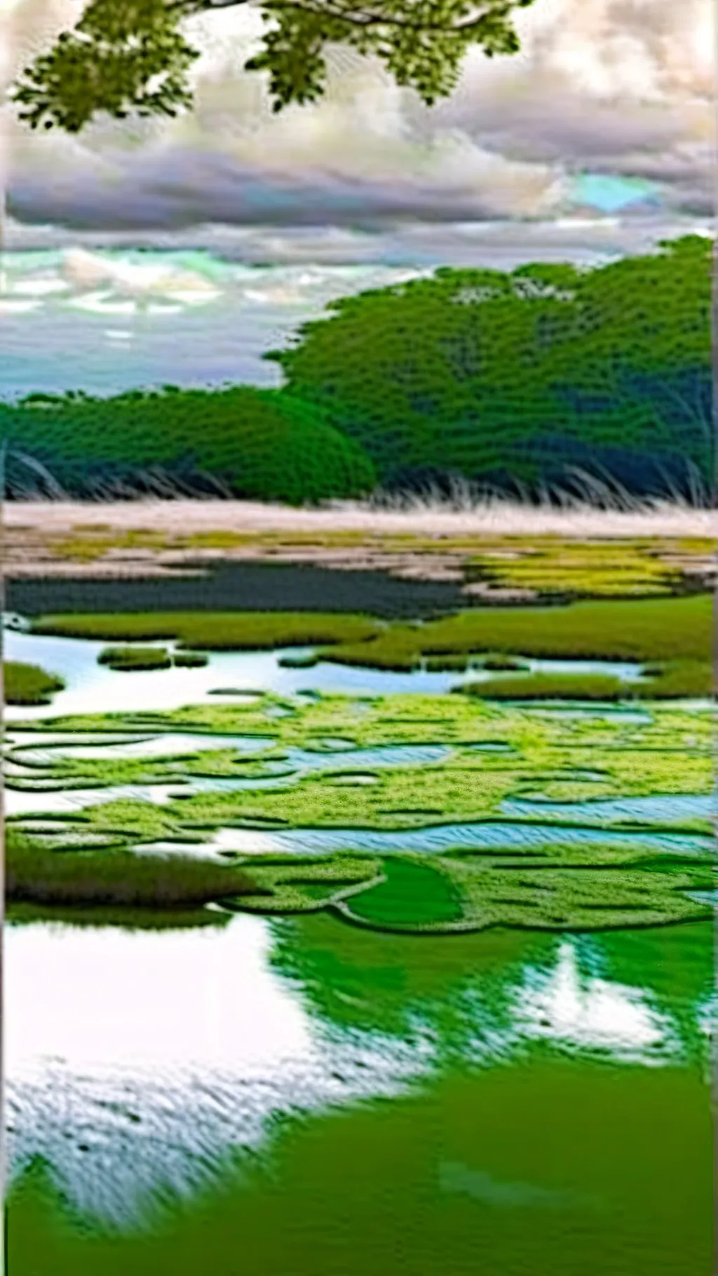 ai character: Everglades background