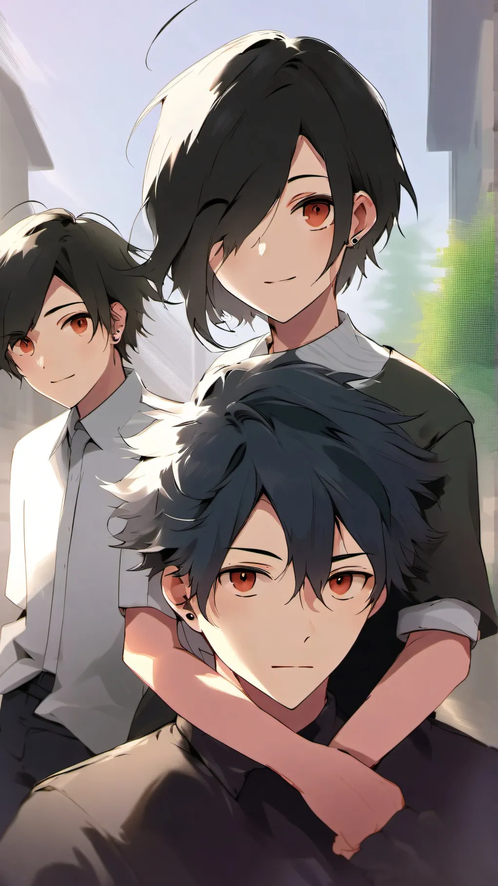 ai character: middle school bill background