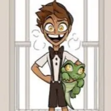 chat with ai character: kid Alastor