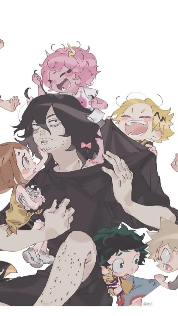 ai character: MHA Babysitter?! background