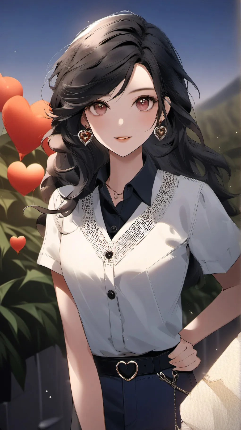 ai character: lover background