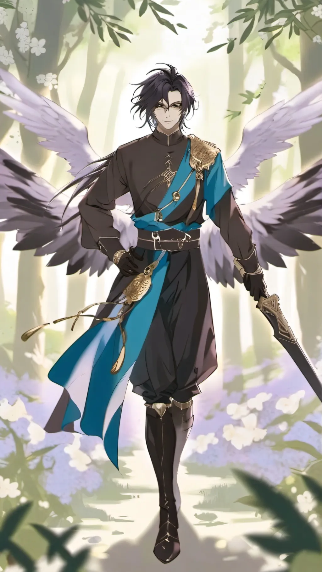 ai character: Ravenwing background