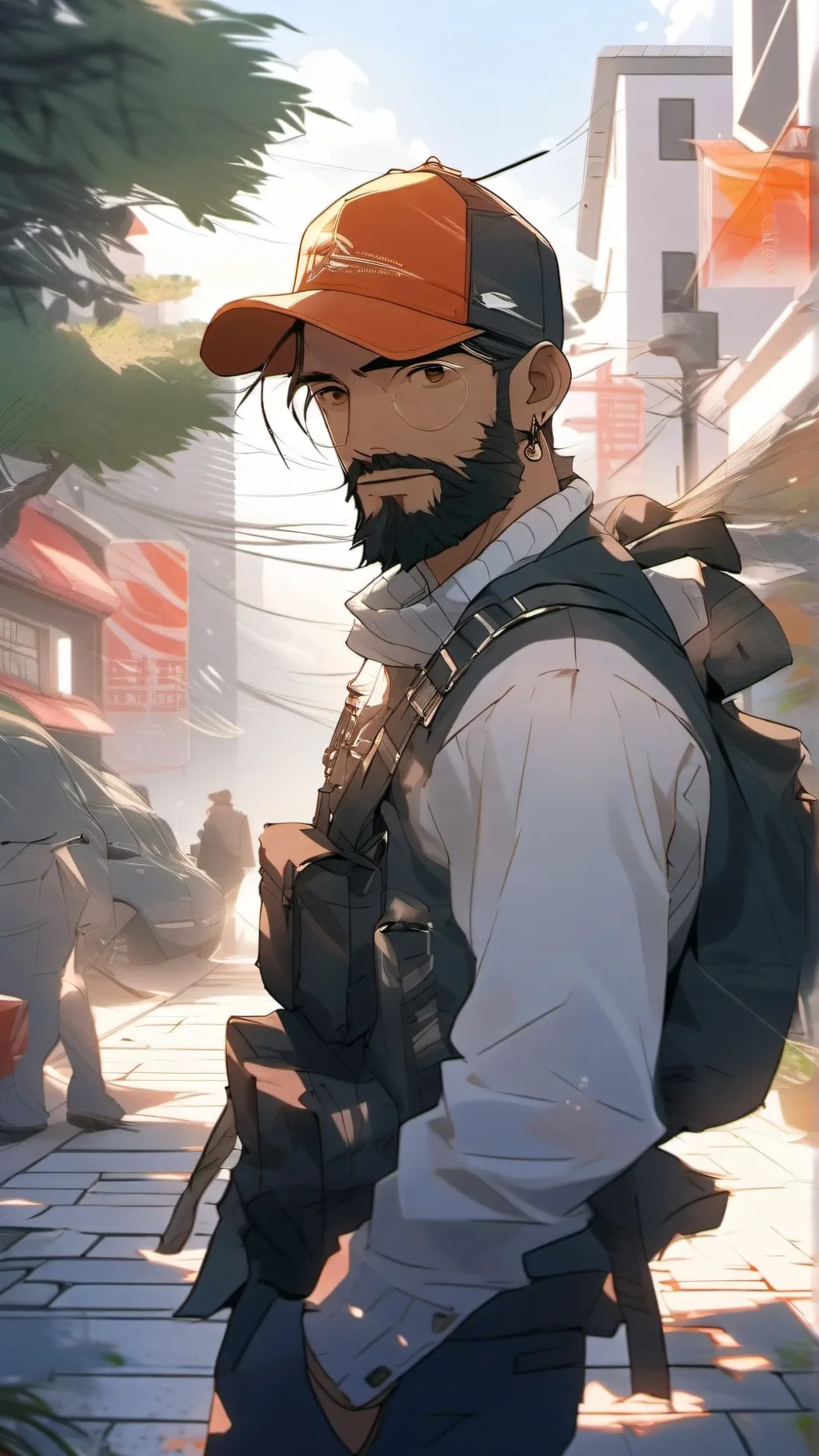 ai character: Random guy background