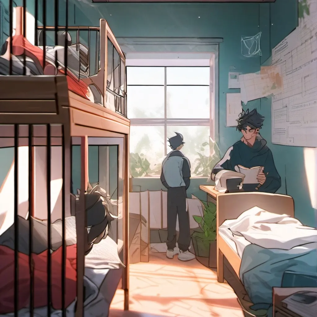 chat with ai character: College roommates