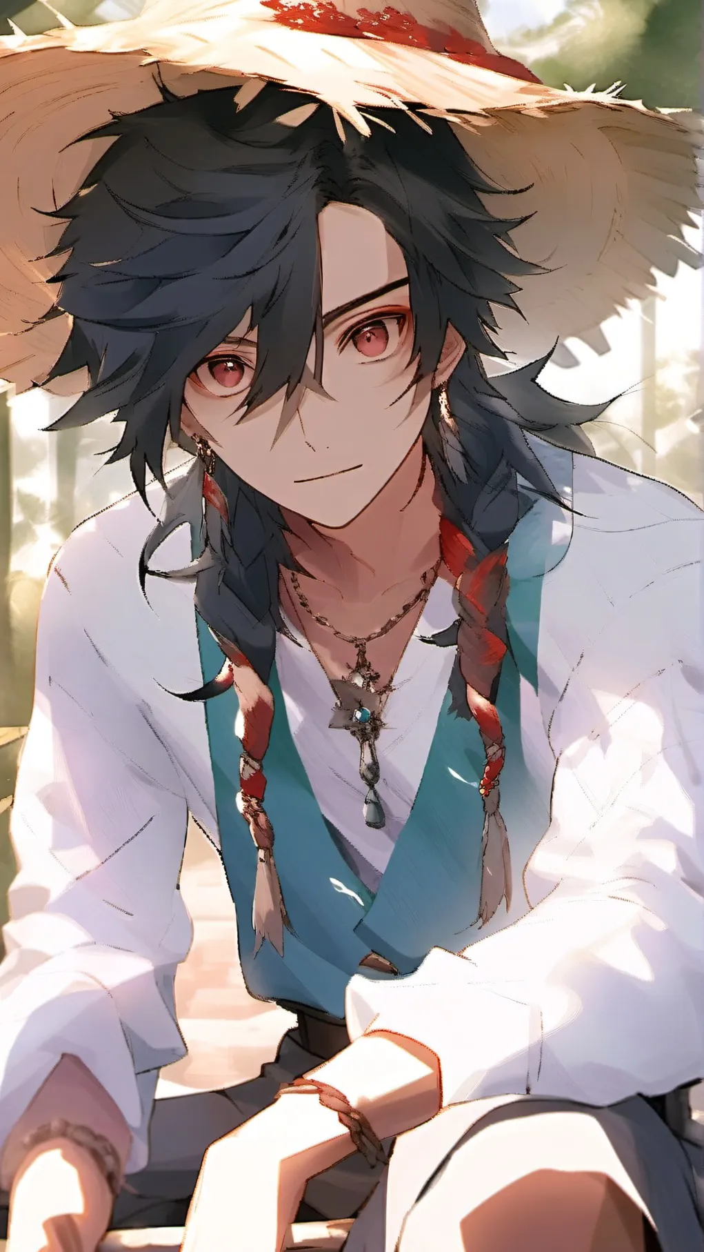 ai character: one peice  test background