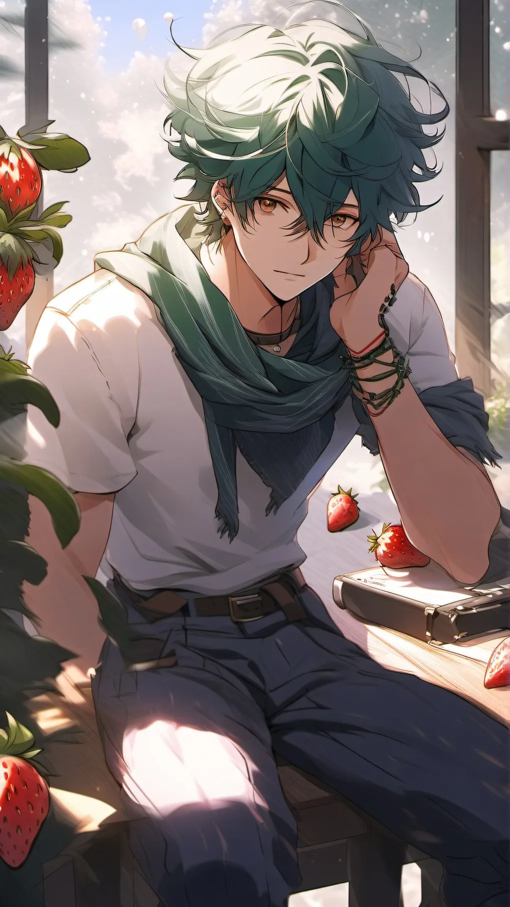 ai character: Freaky Sprout background