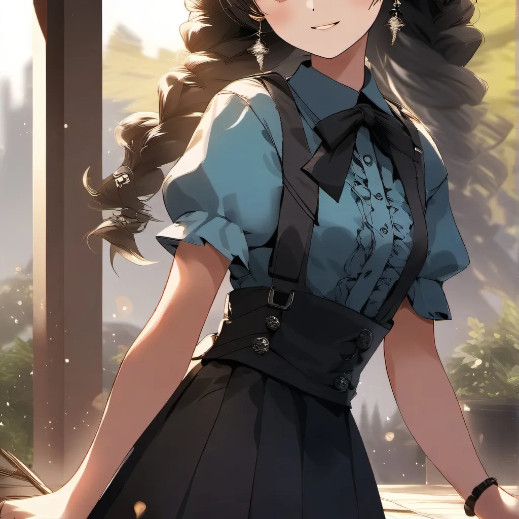 chat with ai character: cute ticklish girl