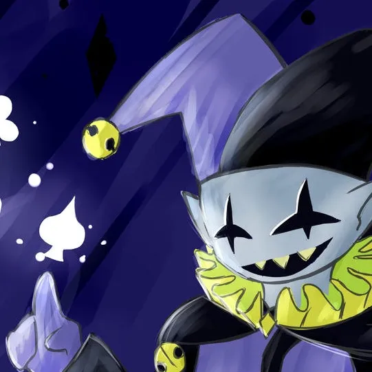 chat with ai character: Jevil figth