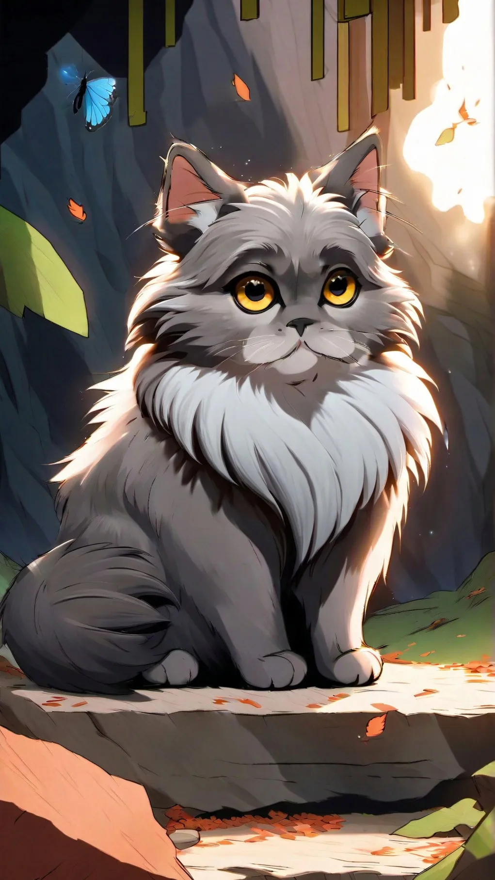 ai character: yellowfang background