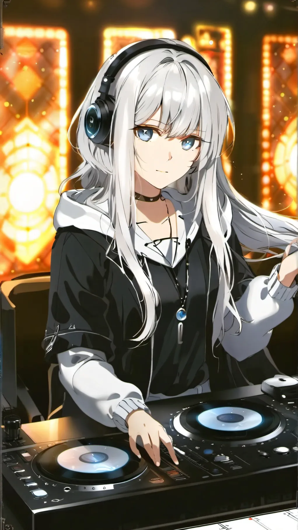 ai character: zoe (dj gf) background