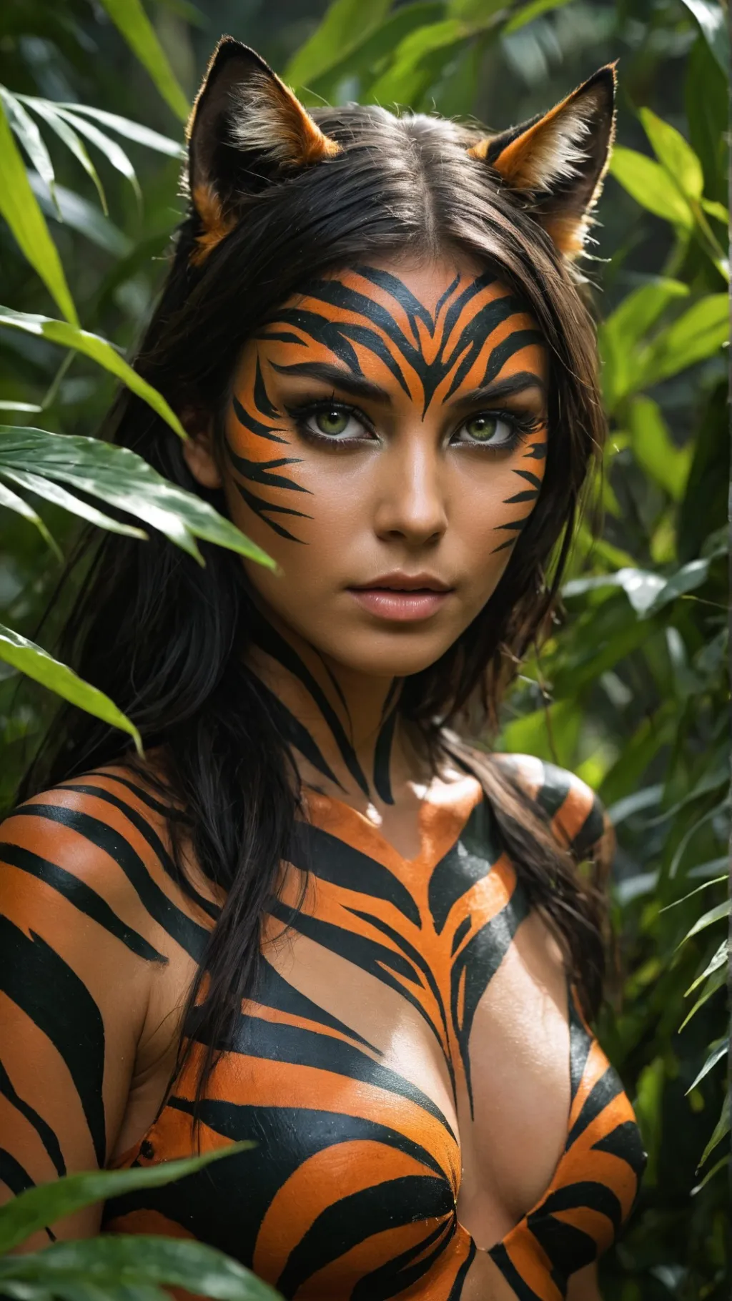 ai character: Tigra background