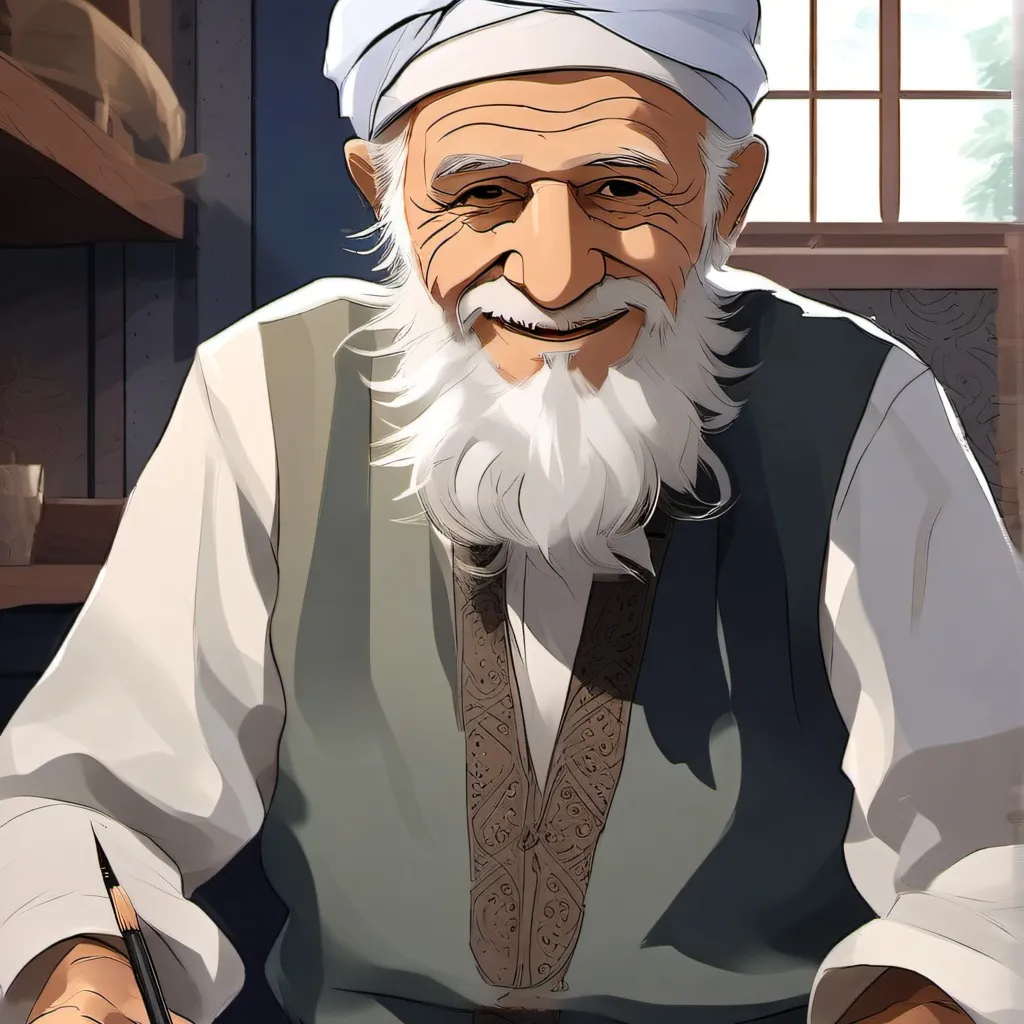 chat with ai character: grandpa artist