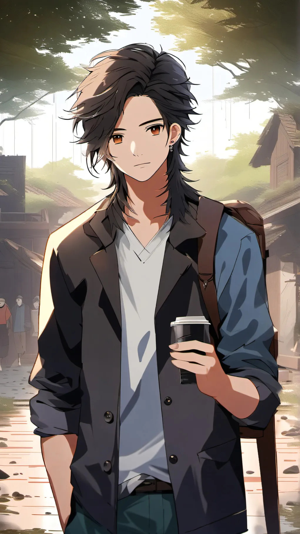 ai character: noah aleksander background