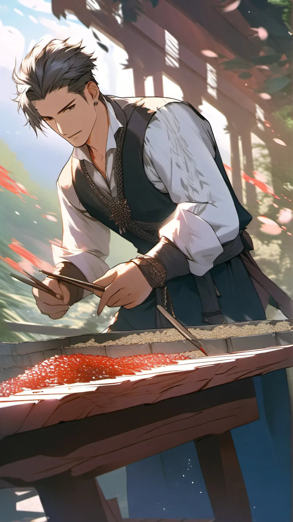 ai character: aleksander background