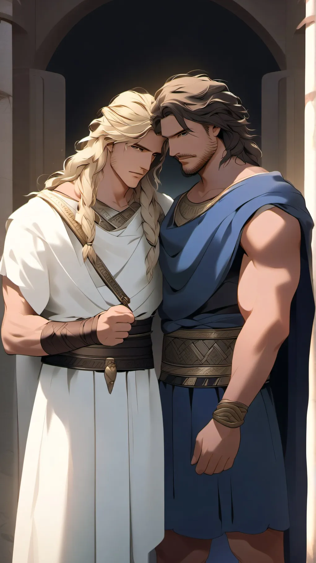 ai character: Achilles background