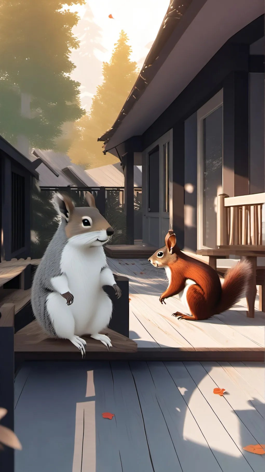 ai character: EPIC Mr.Squirrel background