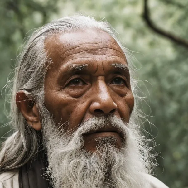 chat with ai character: Serene elder