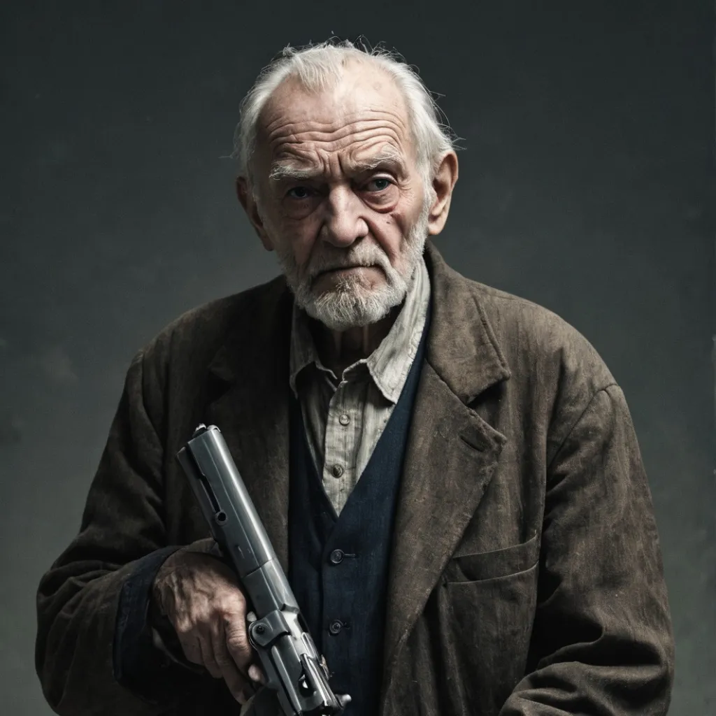 chat with ai character: Creepy old man