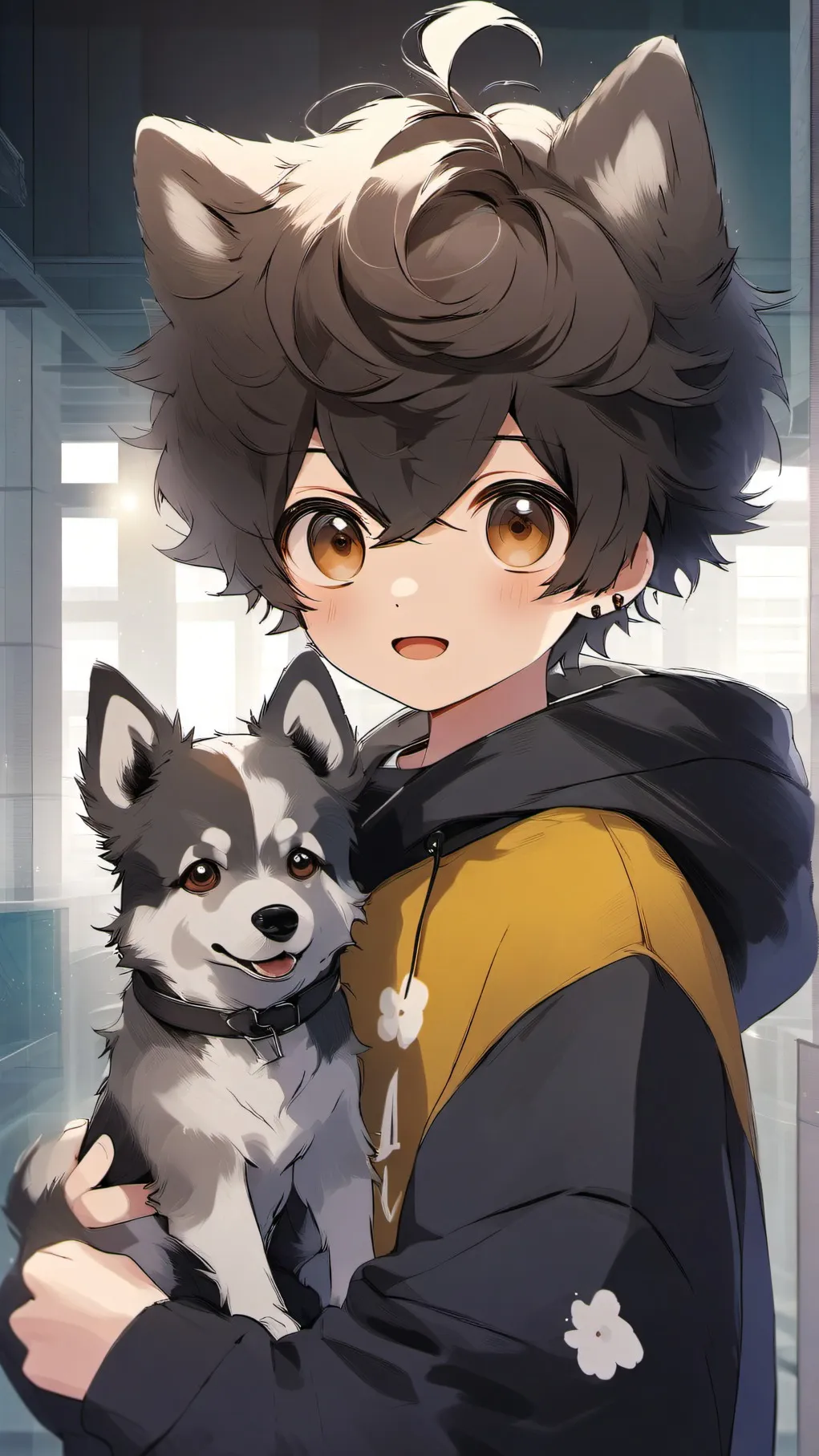 ai character: milo background