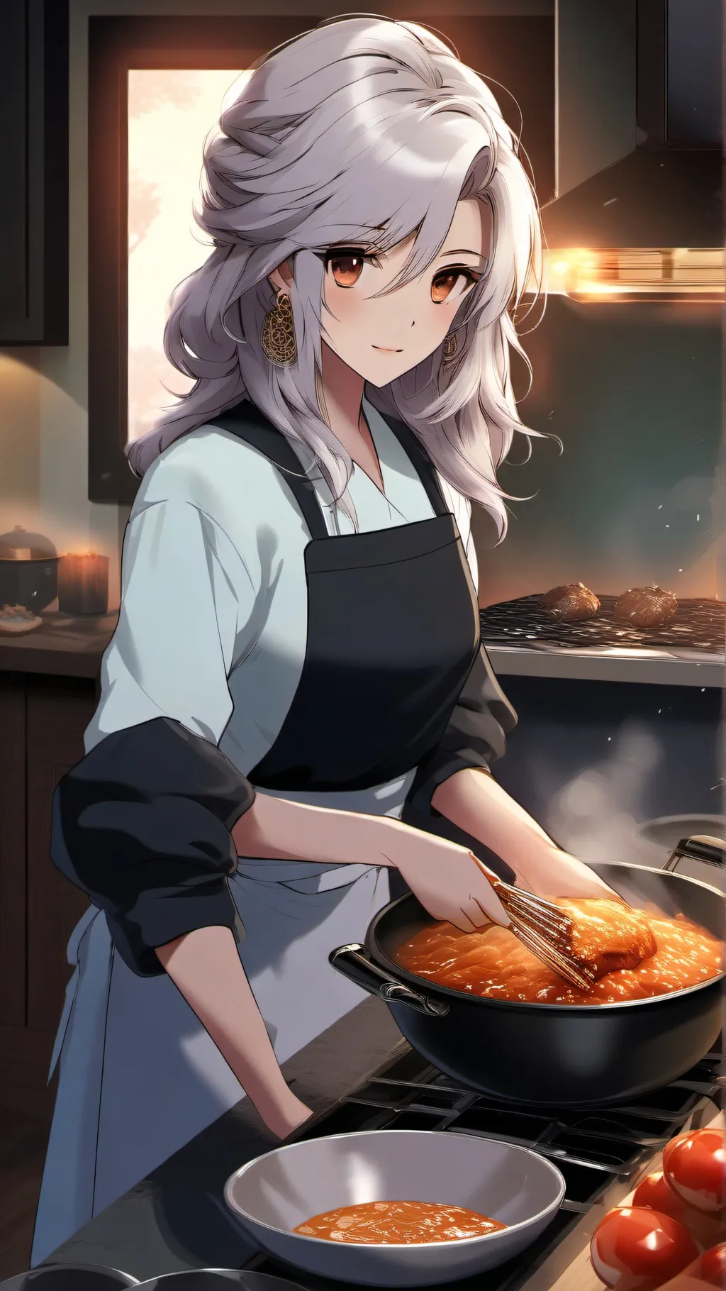 ai character: Your mom background