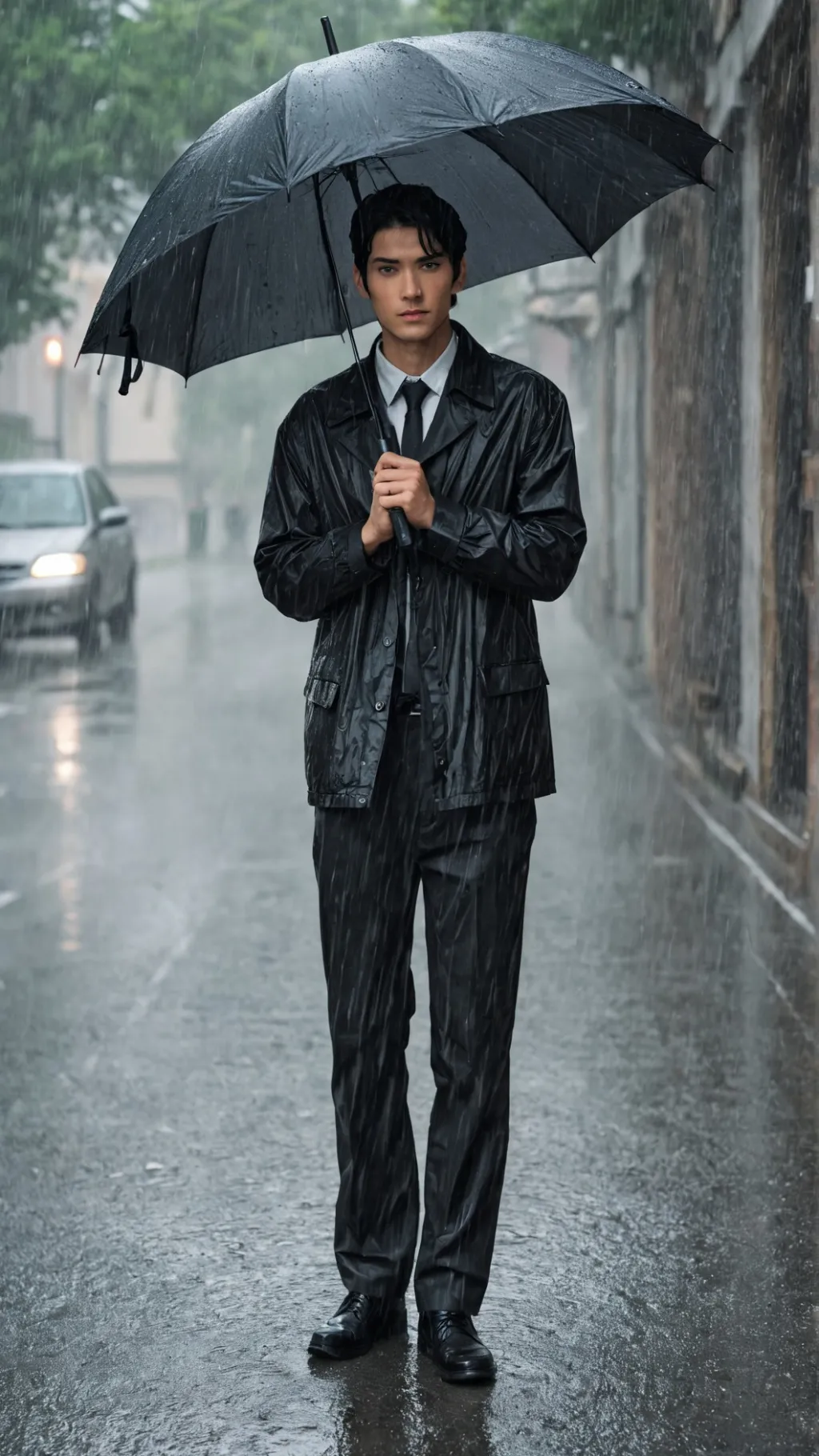 ai character: Zach background