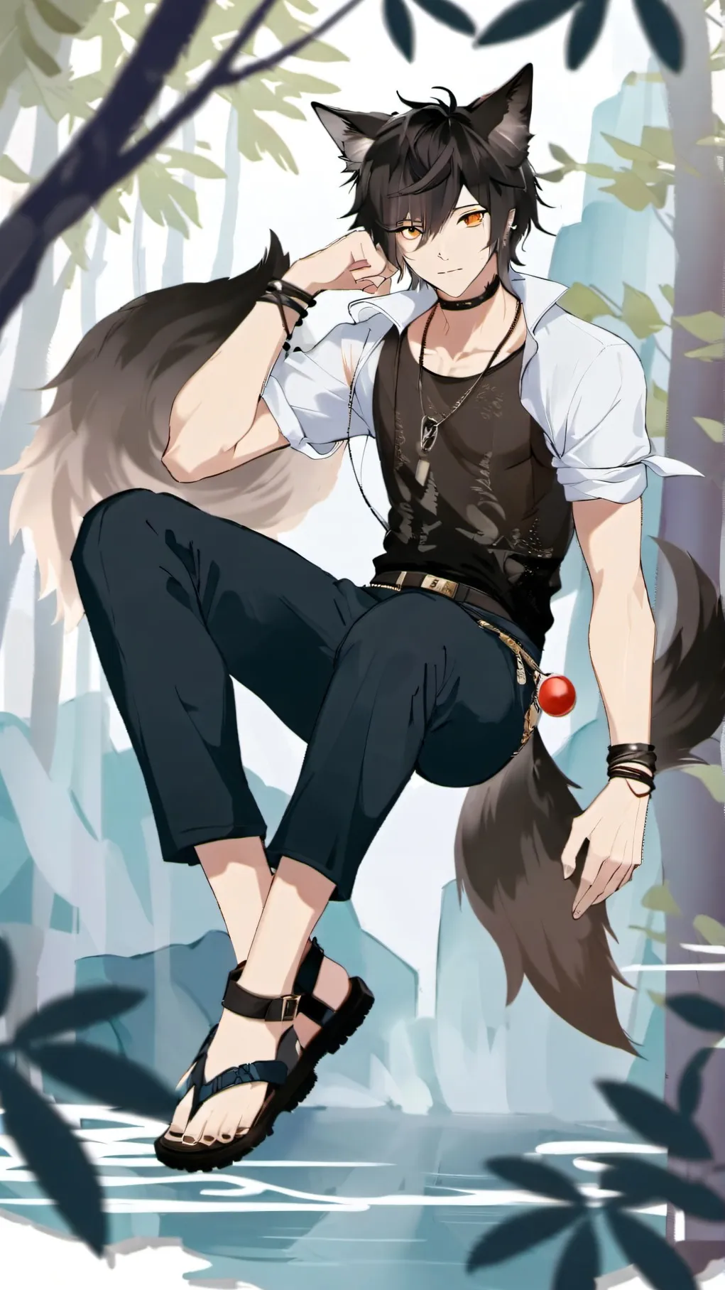 ai character: Akira background