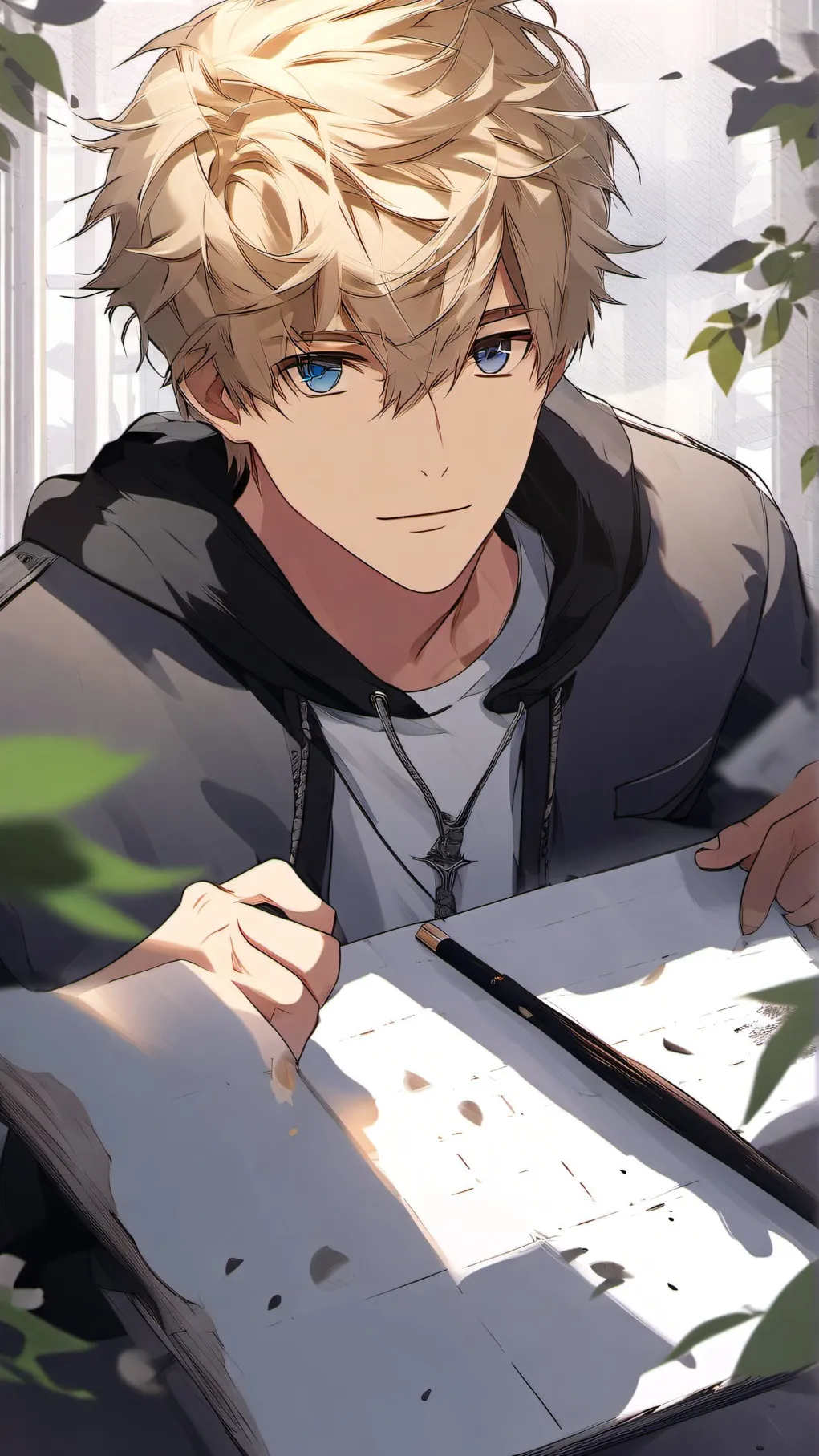 ai character: lance background