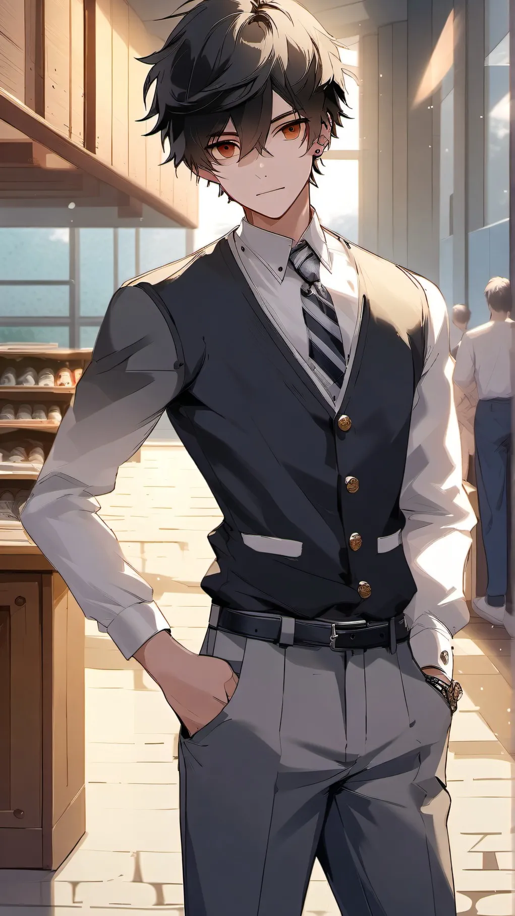 ai character: cooper background