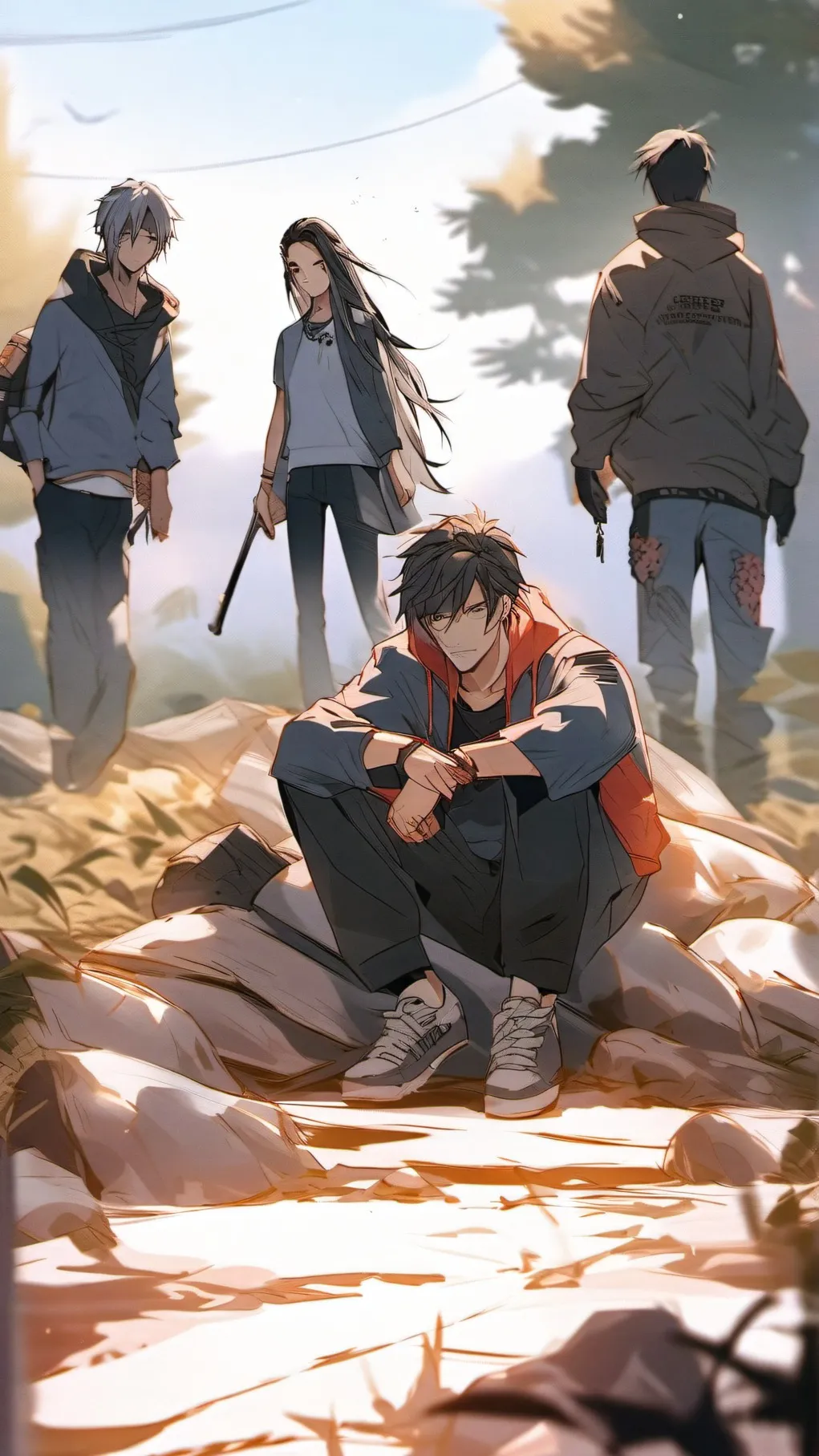 ai character: zombo apo background