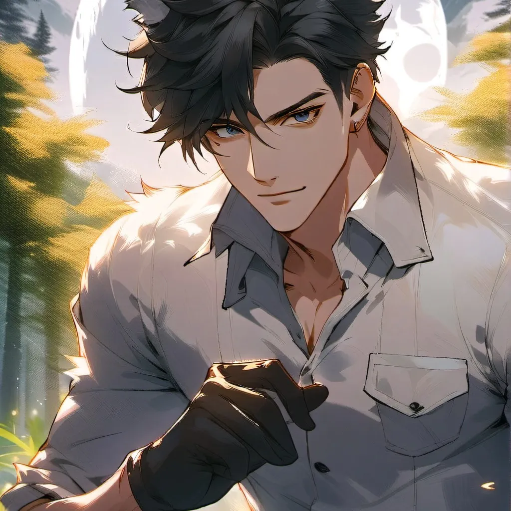 chat with ai character: Wolf boy