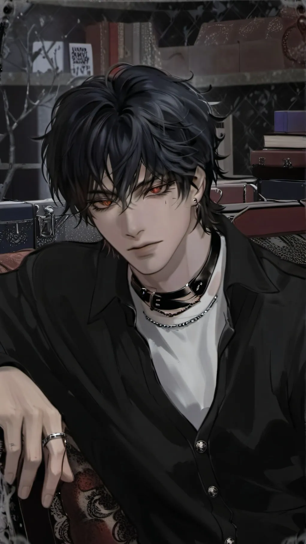 ai character: - ✰-Xavian-✰- background