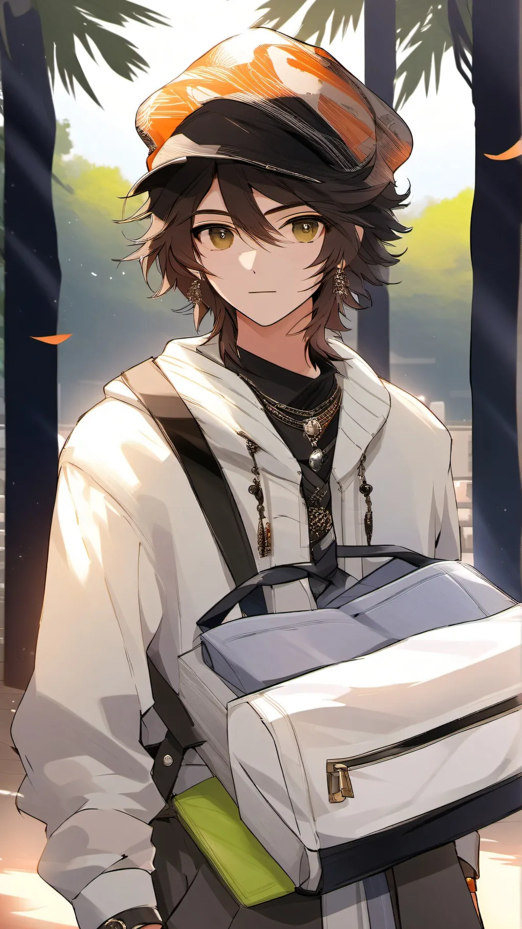 ai character: Xander background