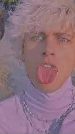 ai character: Machine gun kelly background