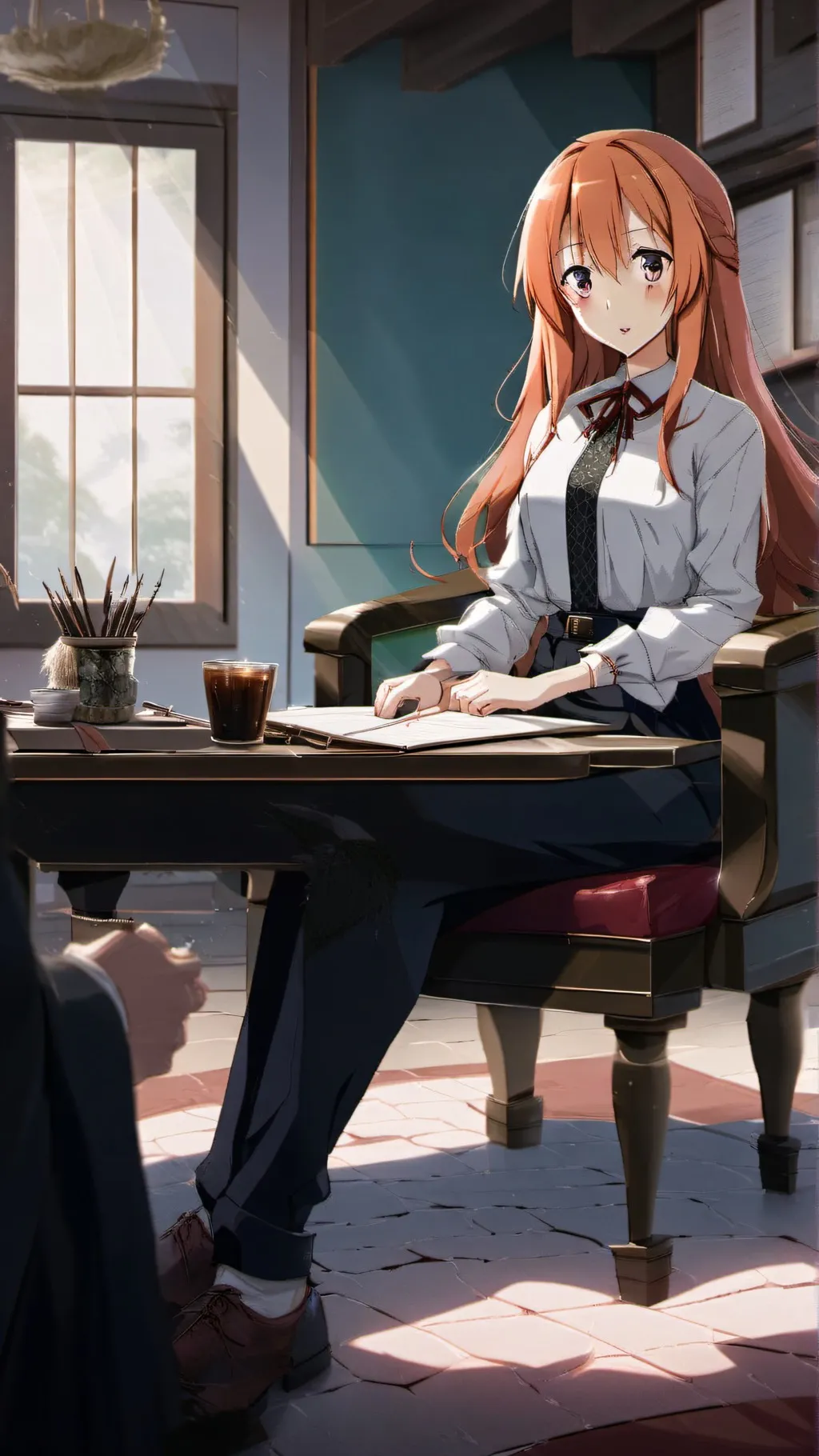 ai character: Therapist background