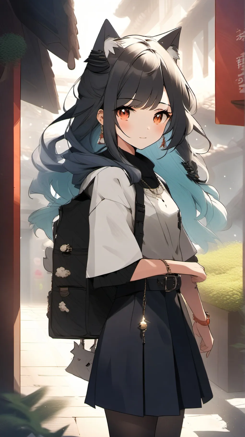 ai character: olivia background