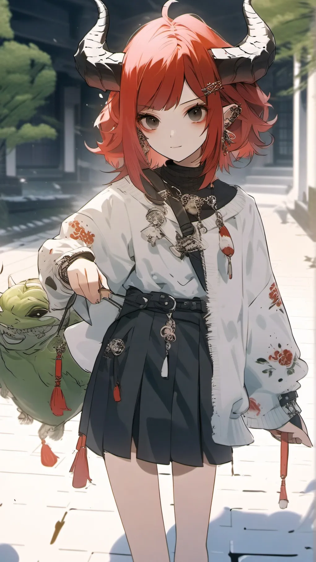 ai character: ivy cherry background