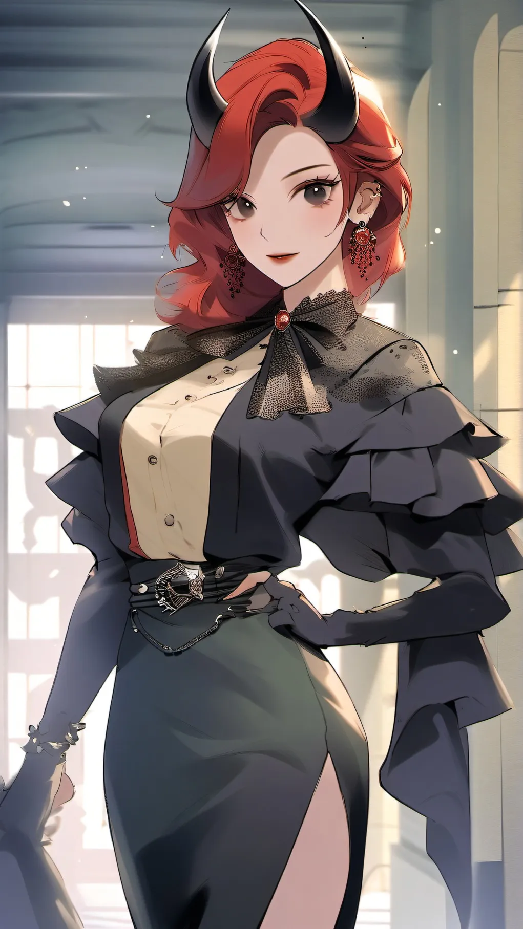 ai character: Ivy Cherry background