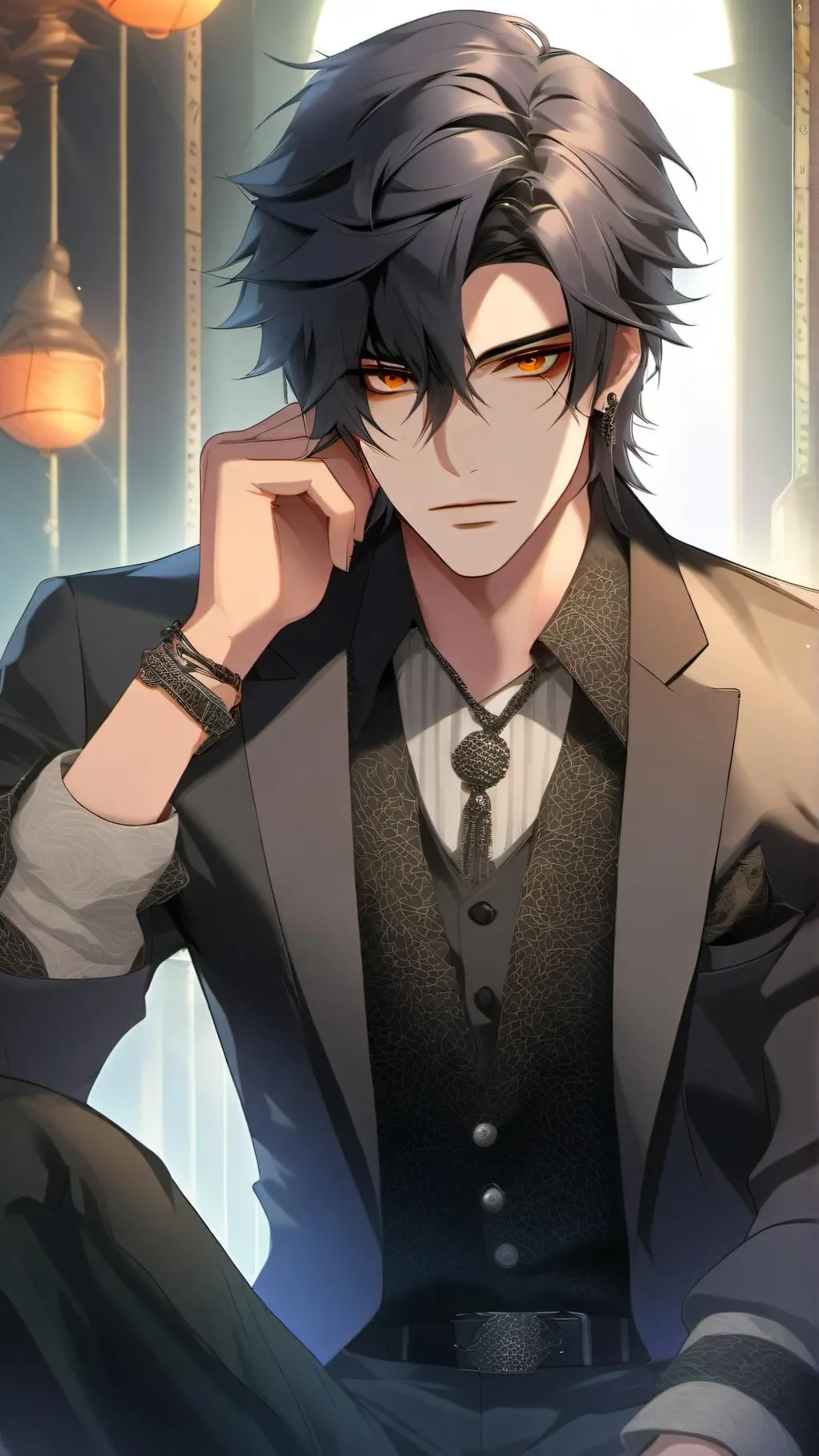 ai character: Laurence background