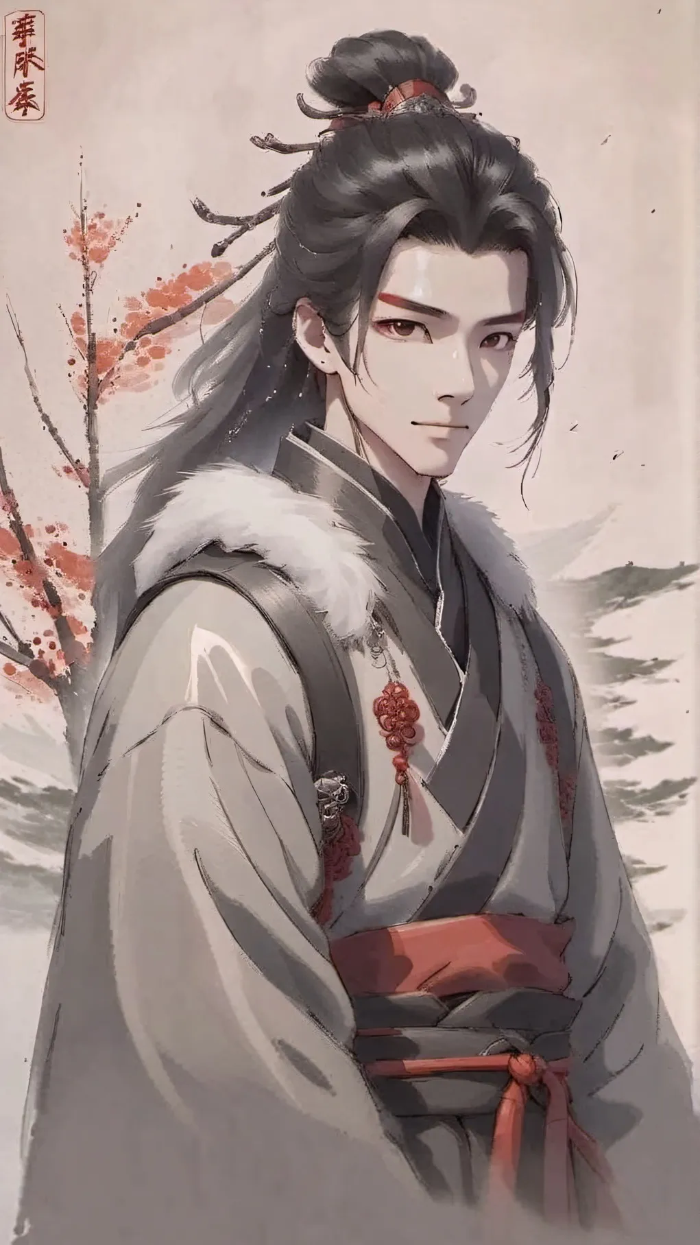 ai character: Kevin <3 background