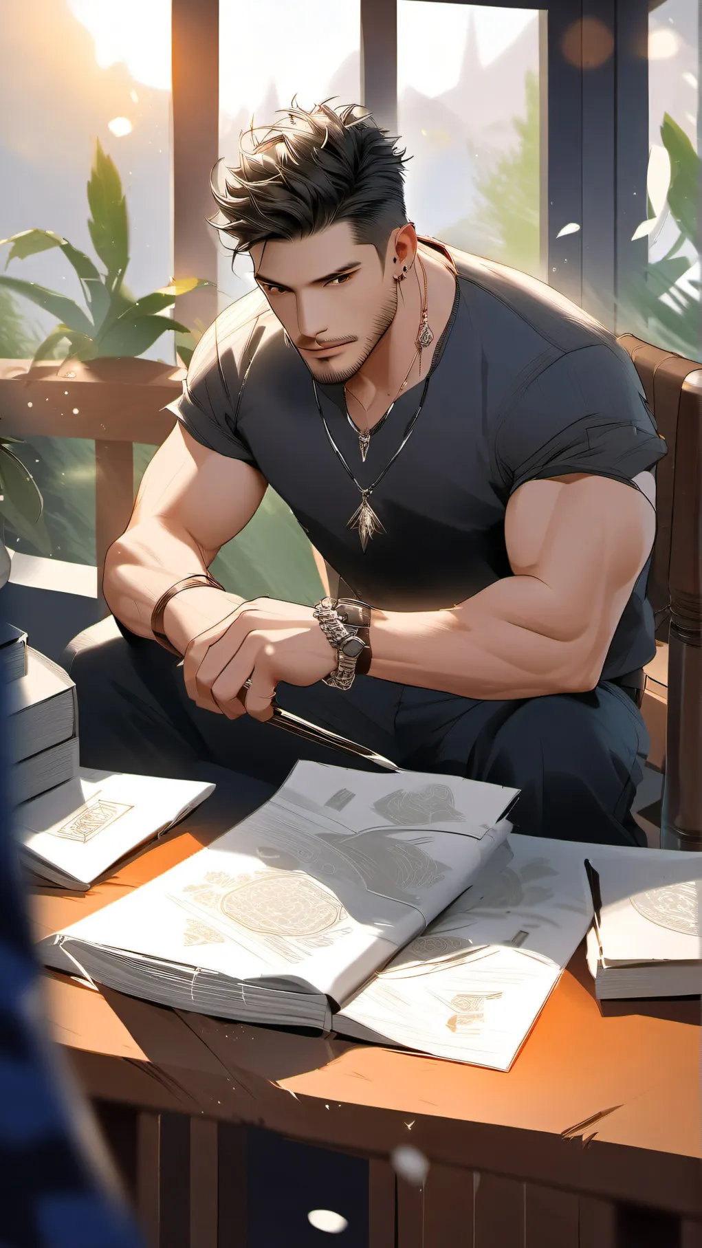 ai character: Samuel Winchester  background